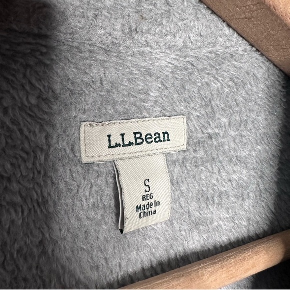 L.L. Bean Women's Fleece-Lined Flannel Shirt Snap-Front Plaid Blue Capri Size S - Picture 10 of 12